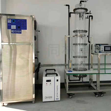 臭氧微納米氣泡一體化試驗反應裝置 中試裝置